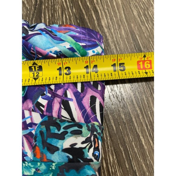 Bronx and Banco Selma Mini Dress Silk Fringe Drape Strapless Cocktail Size Small - Picture 12 of 16